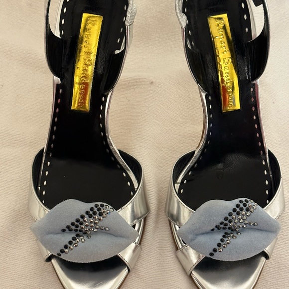 RUPERT SANDERSON Frisia
Embellished Leather Sandals - Picture 4 of 8